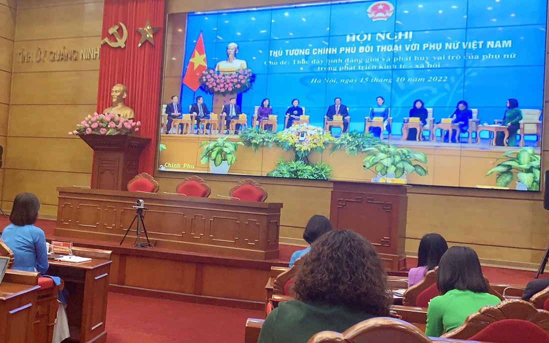62 điểm cầu trên cả nước tham dự Hội nghị Thủ tướng Chính phủ đối thoại với Phụ nữ Việt Nam 