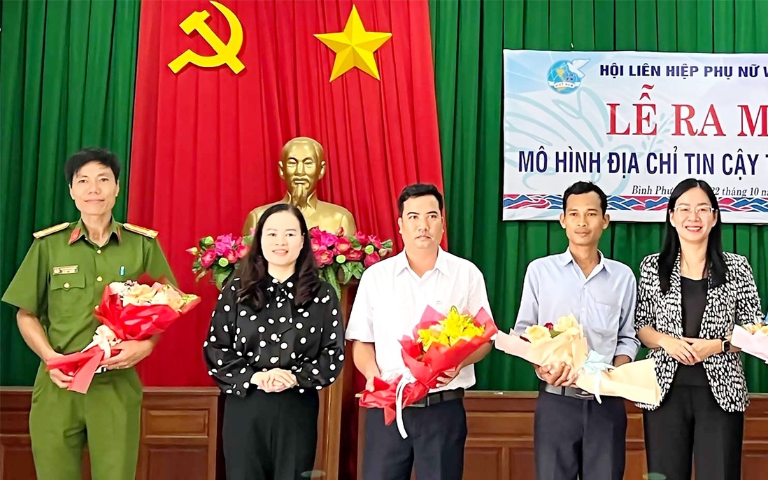 Ra mắt mô hình "Địa chỉ tin cậy tại cộng đồng" ở Bình Phước