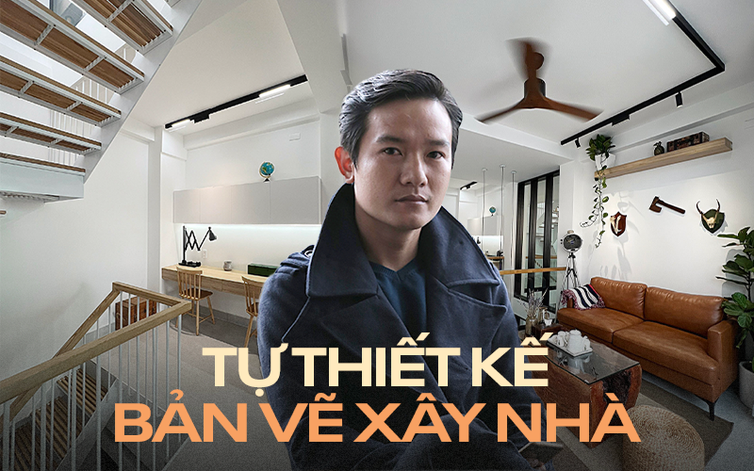 Chi 1,7 tỷ đồng xây nhà, tiết kiệm hơn nhờ tự thiết kế 