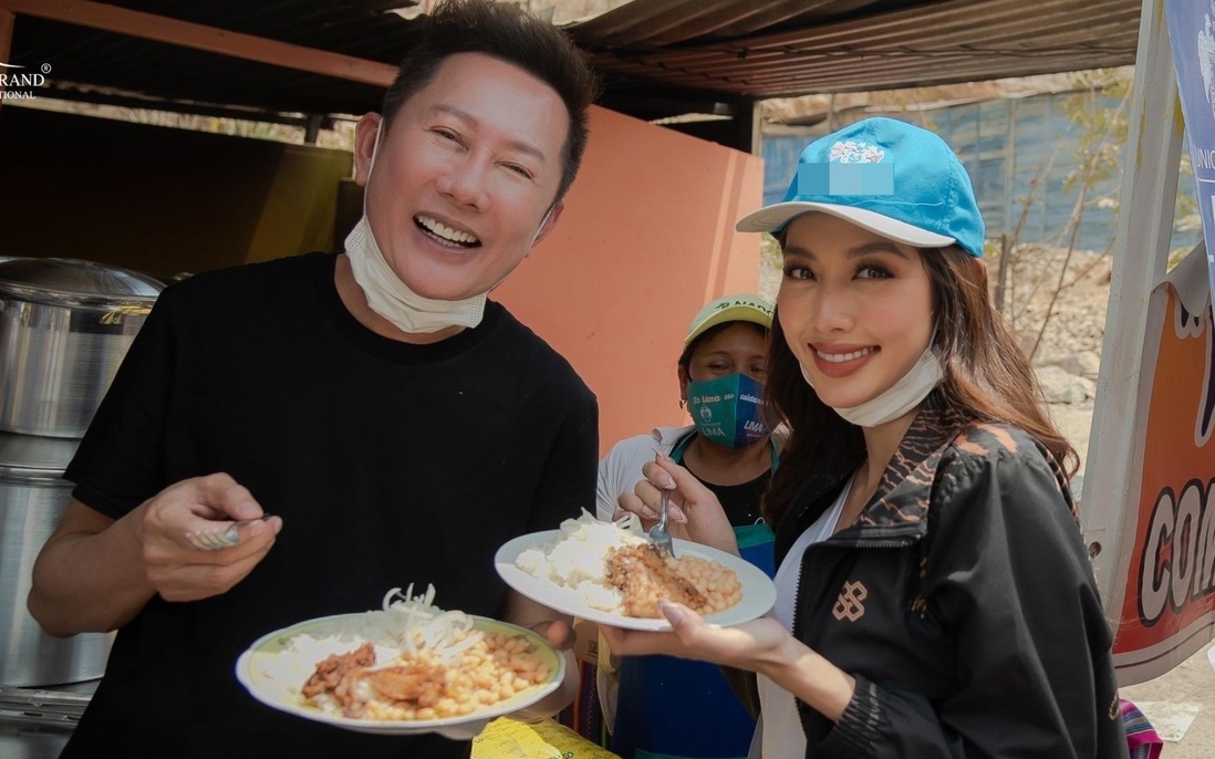 Hoa hậu Thùy Tiên và những khoảnh khắc ăn uống bình dị đáng yêu