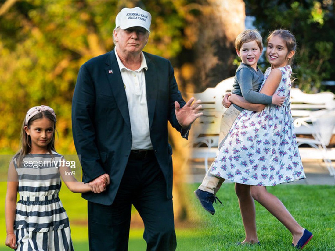Cháu gái 11 tuổi của Donald Trump ăn mặc không giống con nhà giàu, đơn giản vẫn toát khí chất