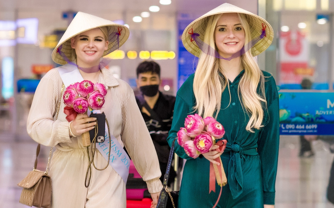 Người đẹp các nước đến Việt Nam dự thi Hoa hậu Du lịch Thế giới 2022