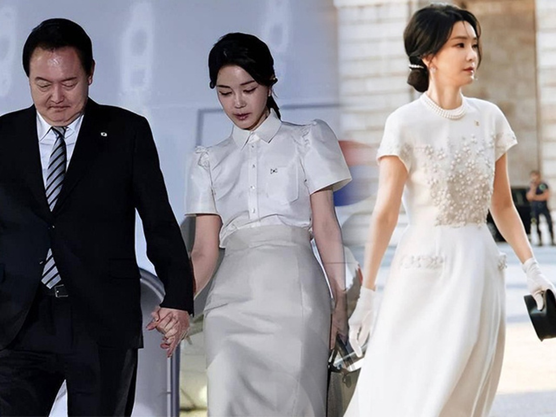 "Nữ thần áo sơ mi" gọi tên Đệ nhất phu nhân Tổng thống Hàn