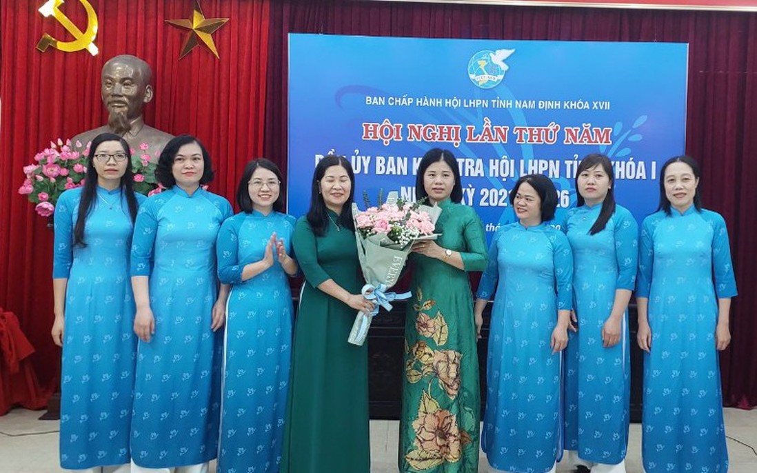 Nam Định: Bầu Ủy ban Kiểm tra Hội LHPN tỉnh khóa I