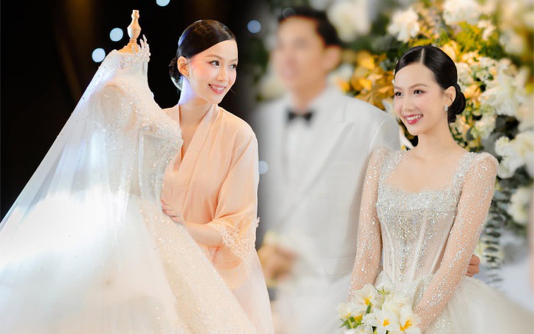 Top 5 Hoa hậu Việt Nam 2020 giấu mặt chú rể trong đám cưới