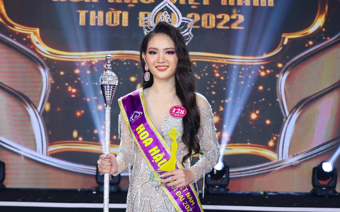 Nữ sinh Nghệ An đăng quang Hoa hậu Việt Nam Thời đại 2022