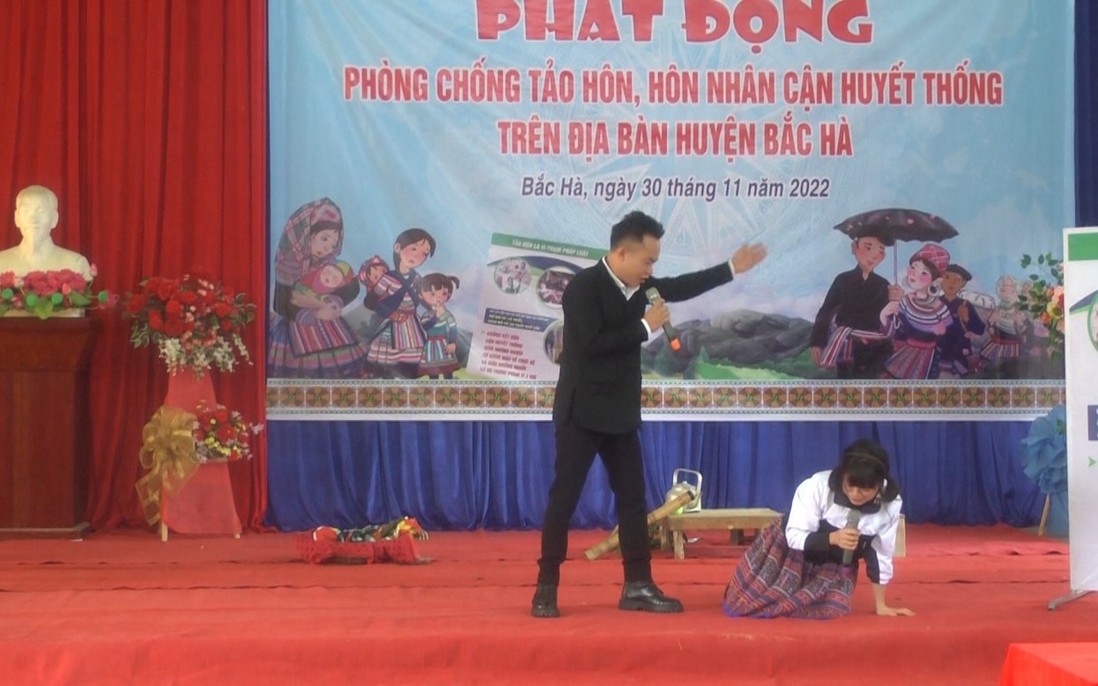 Bắc Hà, Lào Cai: Phát động chiến dịch phòng chống tảo hôn, hôn nhân cận huyết thống