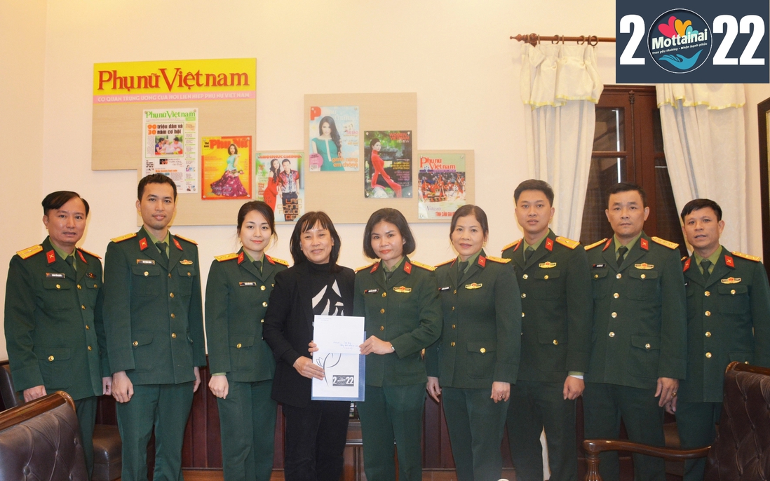 Văn phòng Tổng cục Chính trị QĐND Việt Nam ủng hộ Chương trình Mottainai 2022