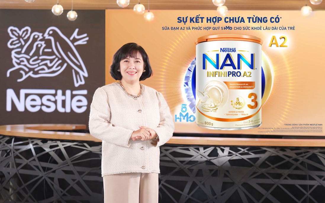Nestlé Việt Nam ra mắt sản phẩm dinh dưỡng NAN INFINIPRO A2 