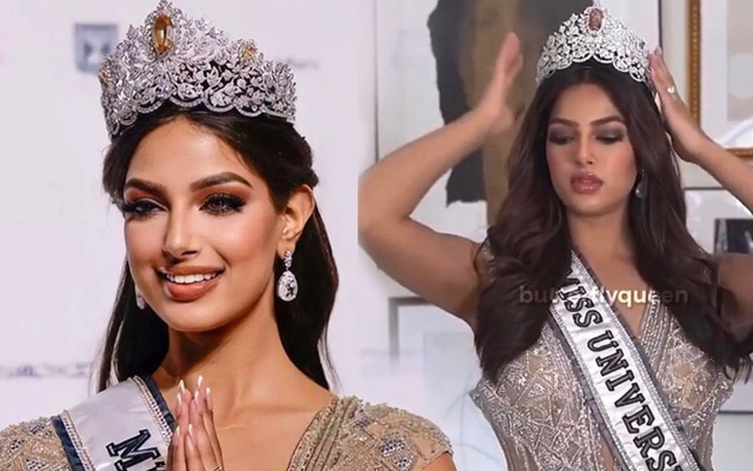 Miss Universe 2021 tăng cân, không gài nổi chiếc váy mặc đăng quang 3 tháng trước
