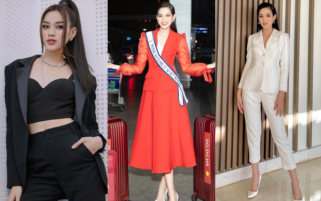 Đâu là kiểu trang phục giúp Hoa hậu Đỗ Thị Hà ghi điểm phong cách?