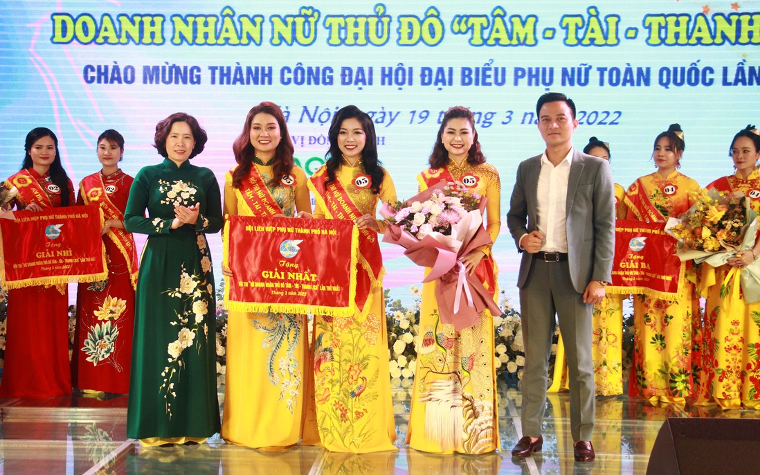 Hội thi "Doanh nhân nữ Thủ đô Tâm - Tài - Thanh lịch" 
