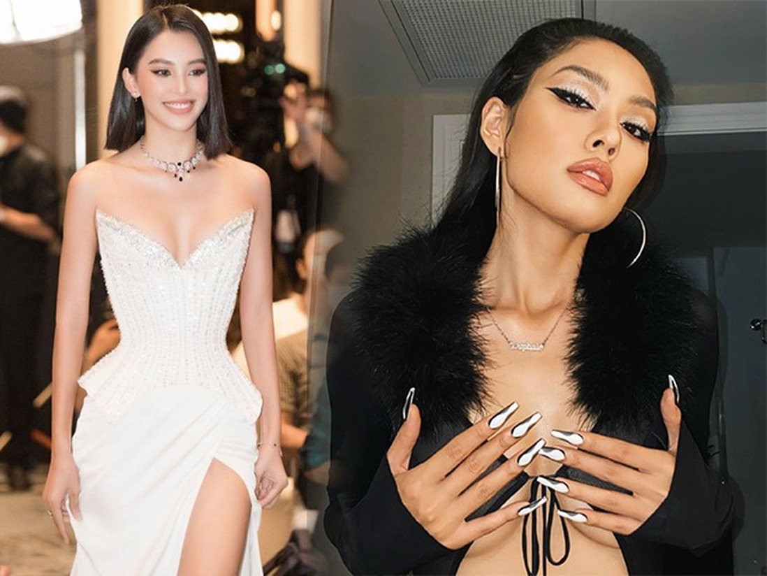 Thí sinh Hoa hậu Hoàn vũ chẳng ngại "đụng hàng" ban giám khảo