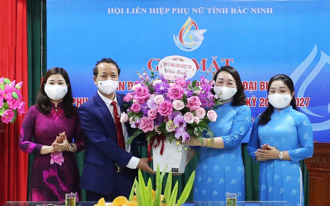 Hội LHPN tỉnh Bắc Ninh gặp mặt Đoàn đại biểu dự Đại hội đại biểu Phụ nữ toàn quốc lần thứ XIII