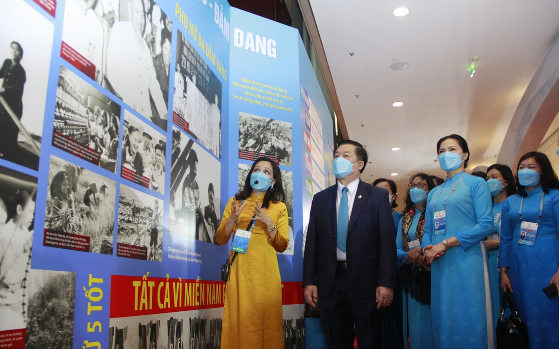 3 chủ đề đậm dấu ấn hoạt động Hội trong triển lãm "Hội LHPN Việt Nam - Viết tiếp những ước mơ"
