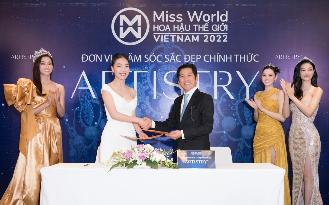Artistry là đơn vị chăm sóc sắc đẹp Miss World Việt Nam 2022