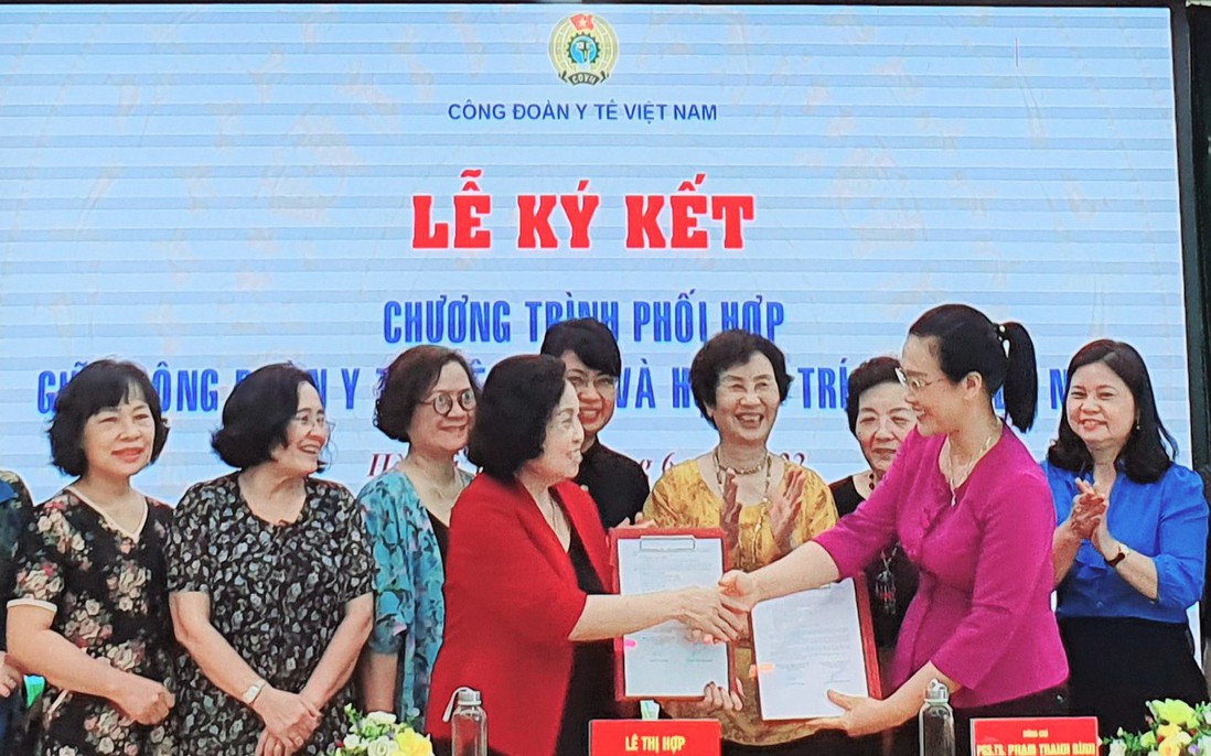 6 nội dung phối hợp giữa Hội Nữ trí thức Việt Nam và Công đoàn Y tế Việt Nam