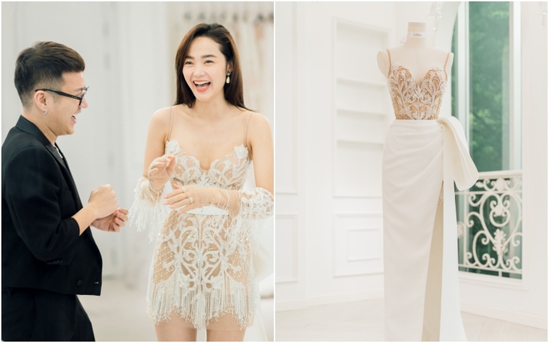 Váy cưới của Minh Hằng có gì đặc biệt?