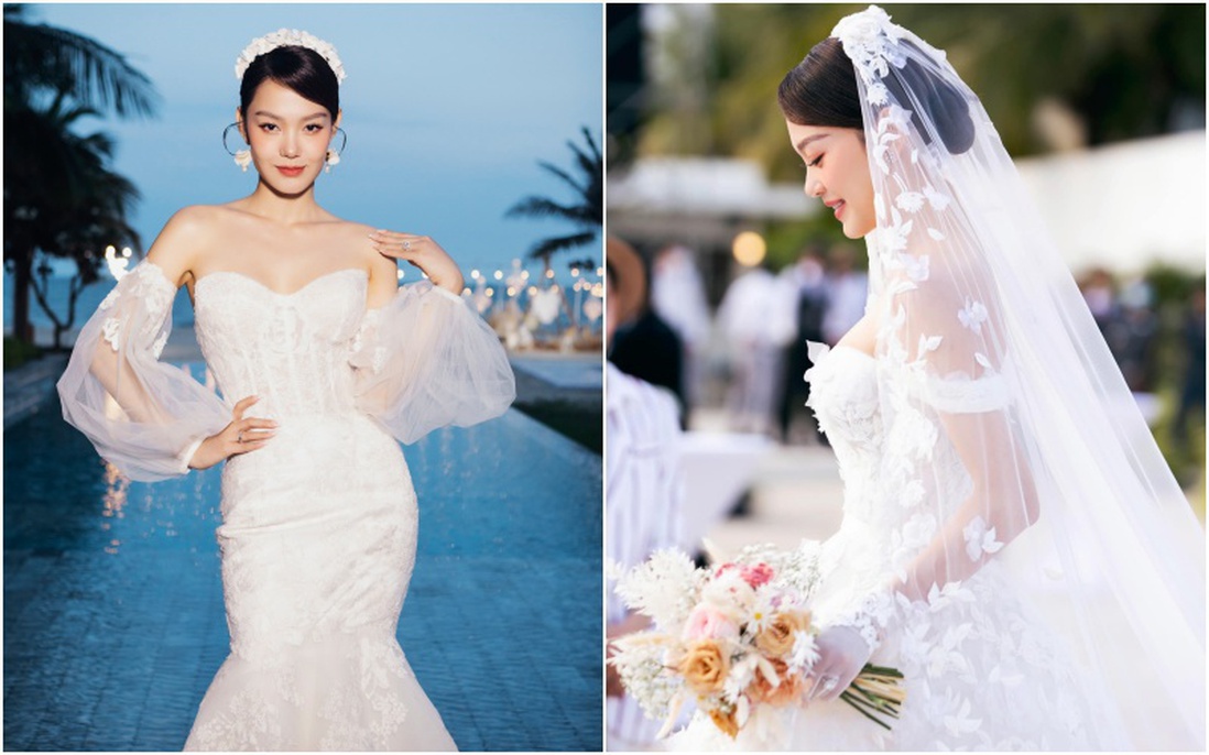 "Bóc giá" hai bộ váy cưới của cô dâu Minh Hằng