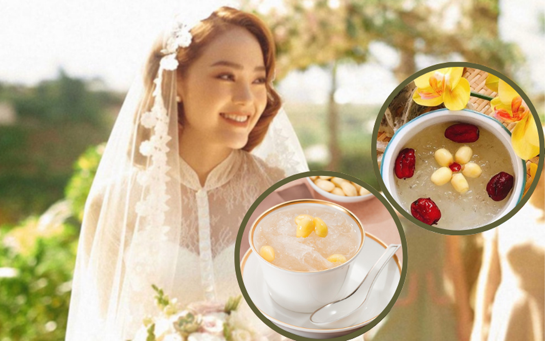 Món tráng miệng trong tiệc cưới Minh Hằng: "Cực phẩm" bảo trì nhan sắc 
