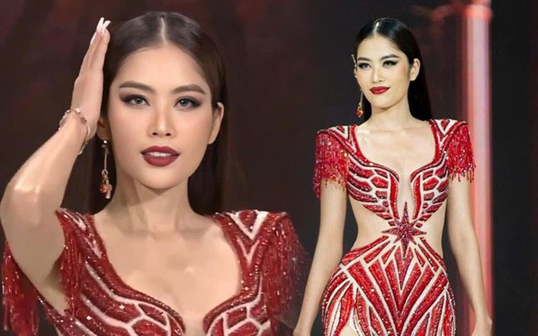 Lệ Nam có gương mặt đẹp nhất Hoa hậu Hoàn vũ Việt Nam 2022