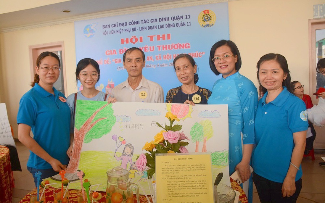 Quận 11, TPHCM: Tưng bừng các hoạt động nhân Ngày Gia đình Việt Nam