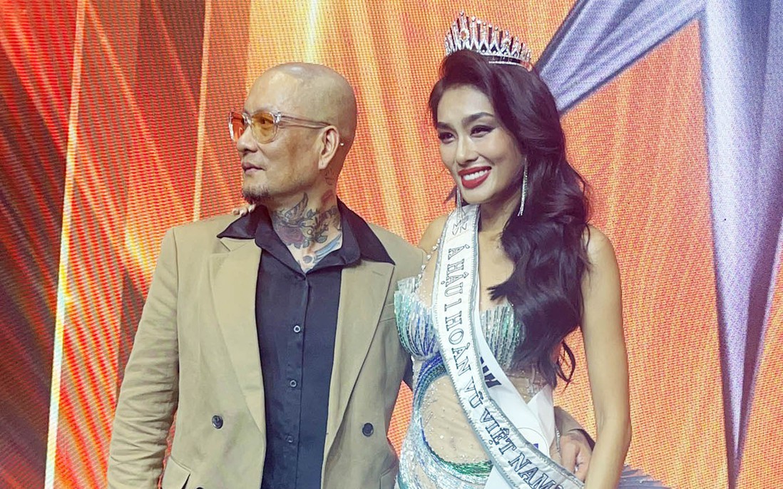Bố mừng vui chúc mừng Thảo Nhi đoạt Á hậu 1 Hoa hậu Hoàn vũ Việt Nam