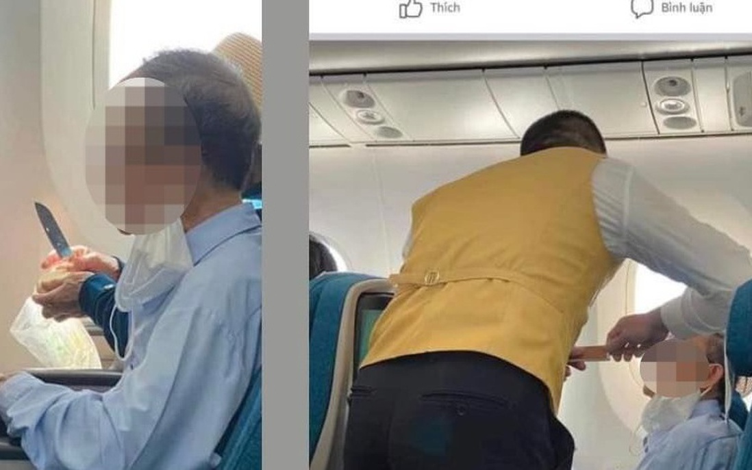 Hành khách vô tư mang dao gọt hoa quả lên máy bay, Cục Hàng không nói gì?