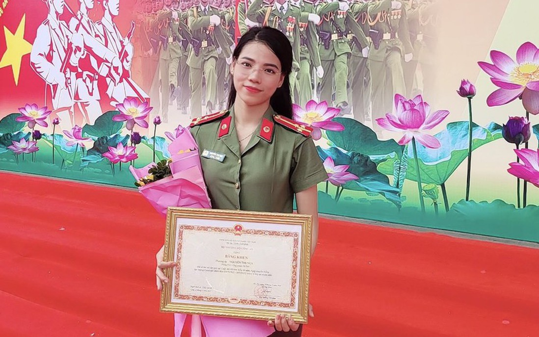 Điều bất ngờ của nữ cảnh sát duy nhất đạt giải A cuộc thi 60 năm Ngày truyền thống Cảnh sát nhân dân 
