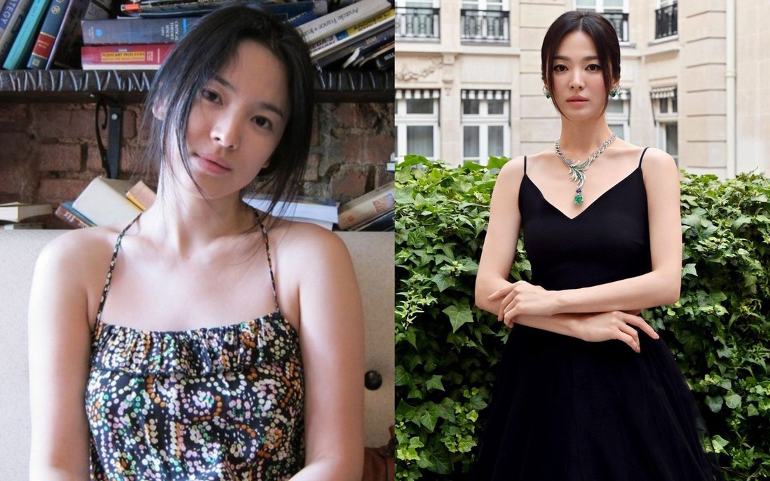 Song Hye Kyo mặc váy hai dây tôn "bờ vai mắc áo"