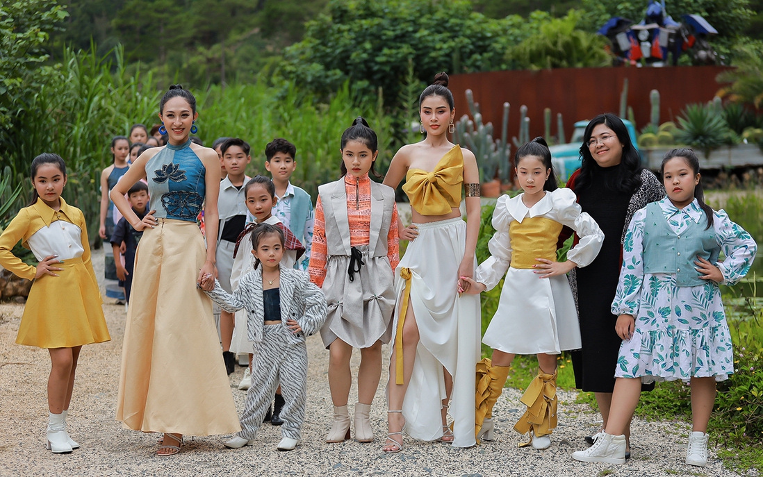 20 trẻ em khó khăn ở Đà Lạt lần đầu trình diễn thời trang