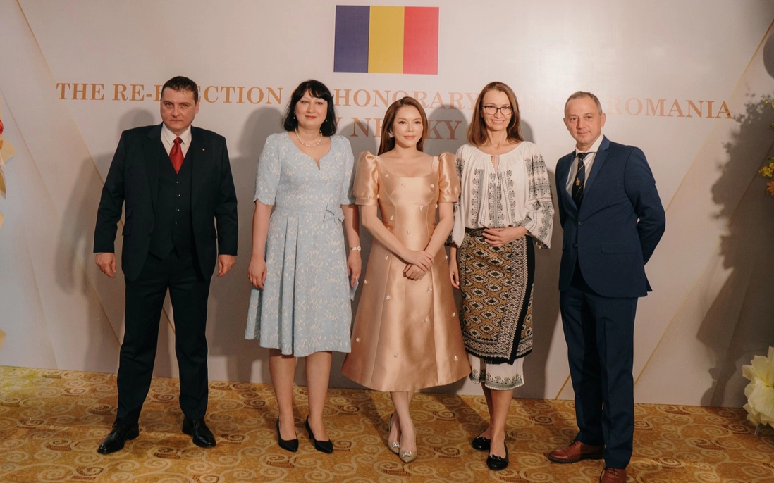 Lý Nhã Kỳ tái nhậm chức Lãnh sự danh dự Romania