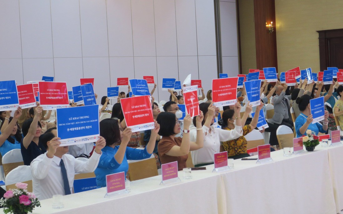 Trung tâm Việt - Hàn chung tay chăm sóc - Địa chỉ tin cậy dành cho phụ nữ hồi hương-