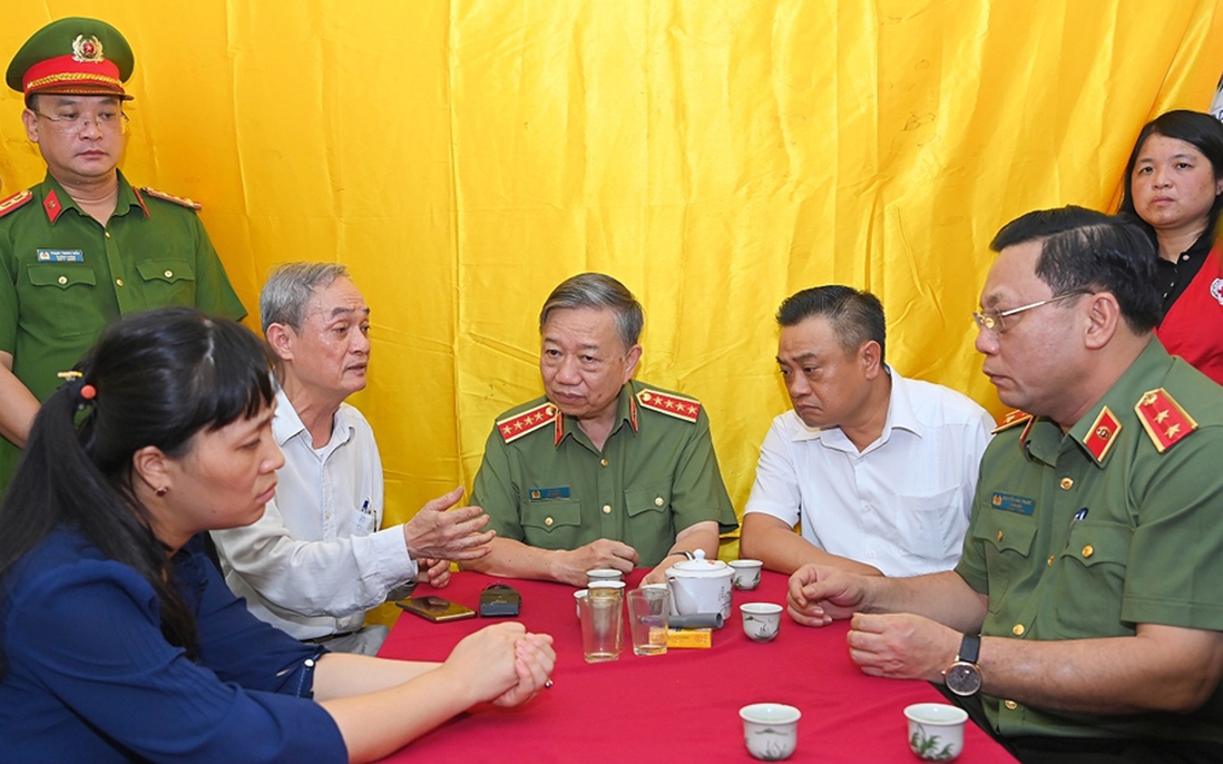 Hy sinh vì nhân dân là điều cán bộ, chiến sĩ lực lượng Công an không bao giờ quản ngại