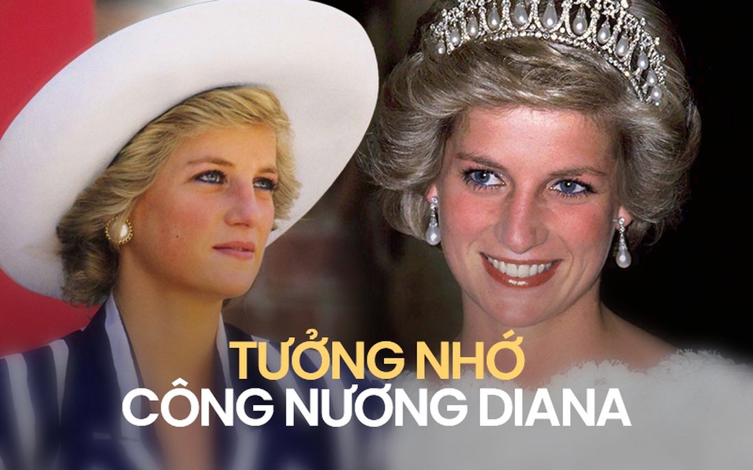 Kỷ niệm 25 năm ngày mất Công nương Diana: Loạt khoảnh khắc đặc biệt của "bông hồng nước Anh"