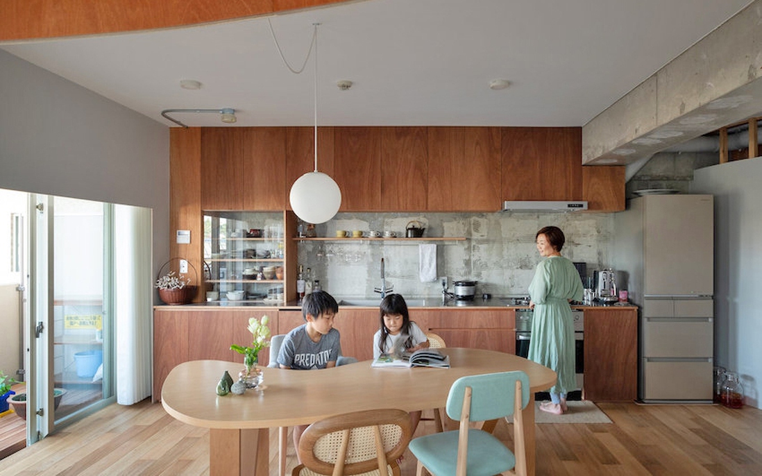 Căn hộ chỉ 22m² nhưng thiết kế cực độc đáo của gia đình người Nhật