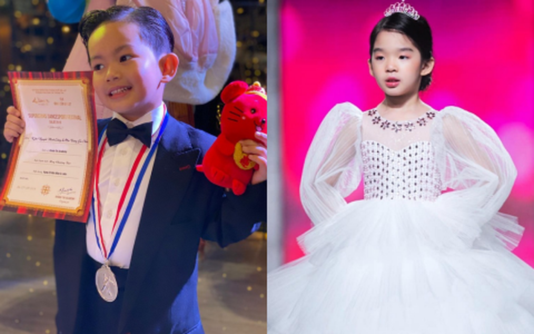 3 nhóc tỳ "con nhà nòi" Vbiz: Quý tử của Khánh Thi thắng nhiều huy chương, 2 bé lập kỷ lục lúc 5 tuổi