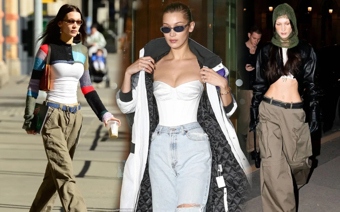 Bella Hadid có 5 món đồ nâng tầm phong cách 