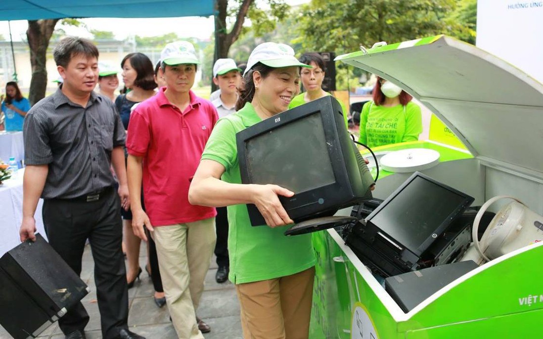 Nâng cao ý thức tái chế rác thải điện tử