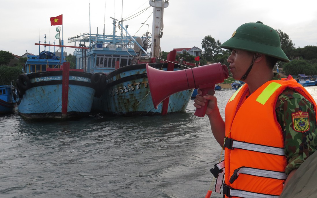 Phú Yên: Gần 5.000 tàu thuyền lớn nhỏ đã vào nơi tránh trú bão