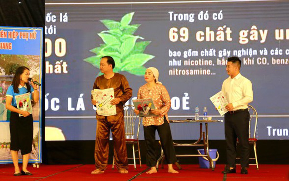Hội LHPN Bắc Giang đoạt giải Nhất hội thi “Gia đình có sức khỏe - Không khói thuốc"