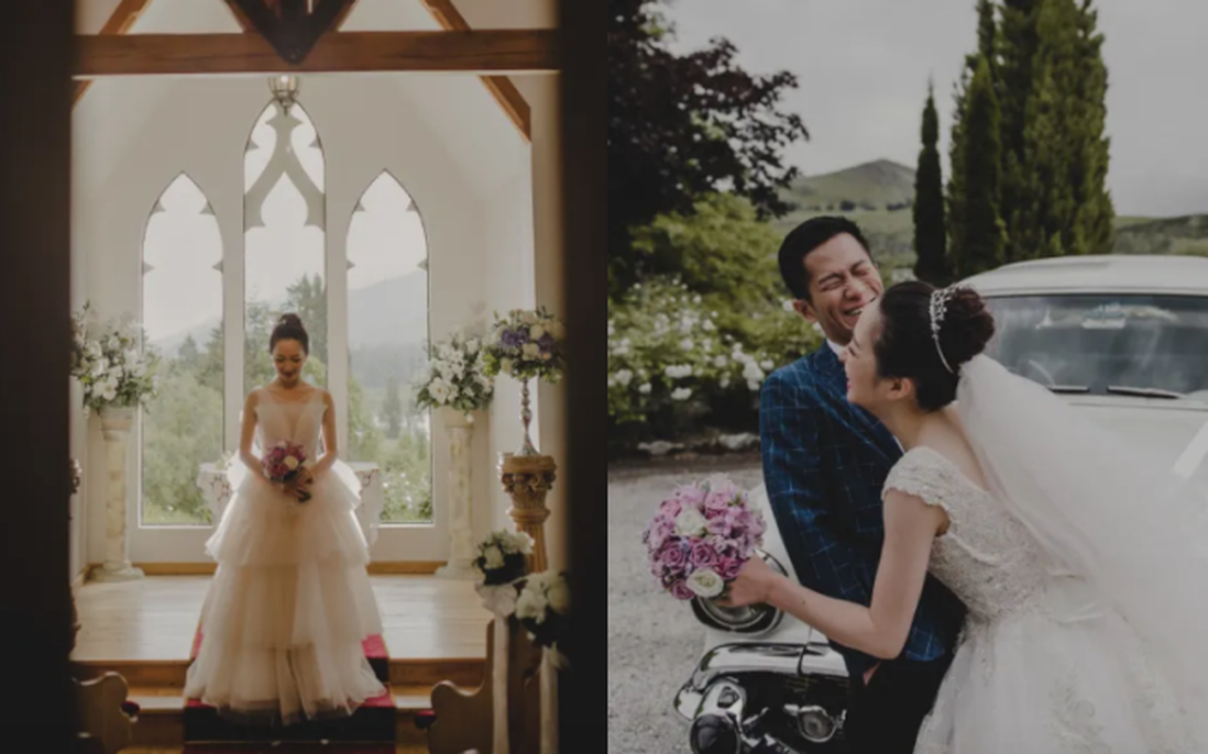 Đám cưới siêu tối giản kết hợp "4 trong 1" tại New Zealand