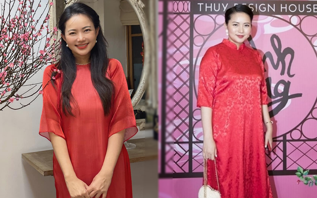 Nhìn ảnh Phan Như Thảo mặc áo dài cho thấy tác dụng kép của việc giảm cân lành mạnh