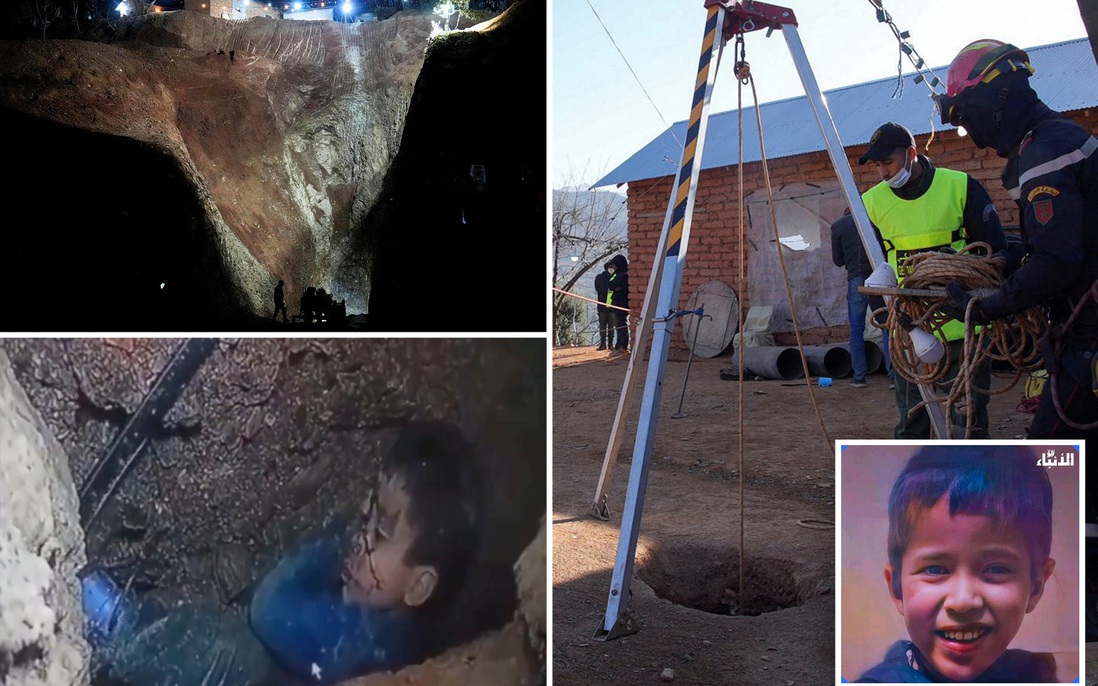 Cậu bé 5 tuổi mắc kẹt trong giếng sâu 4 ngày đêm: Cuộc giải cứu nghẹt thở chấn động Ma-rốc