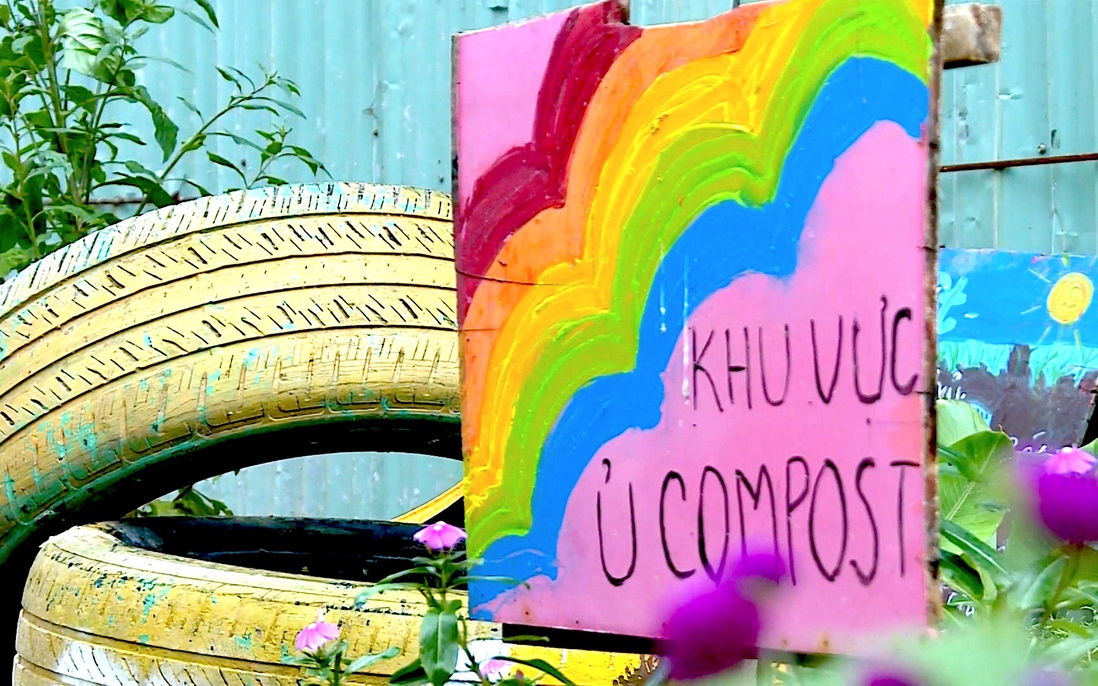 Đà Nẵng: Vườn cộng đồng được chăm bón từ rác thải