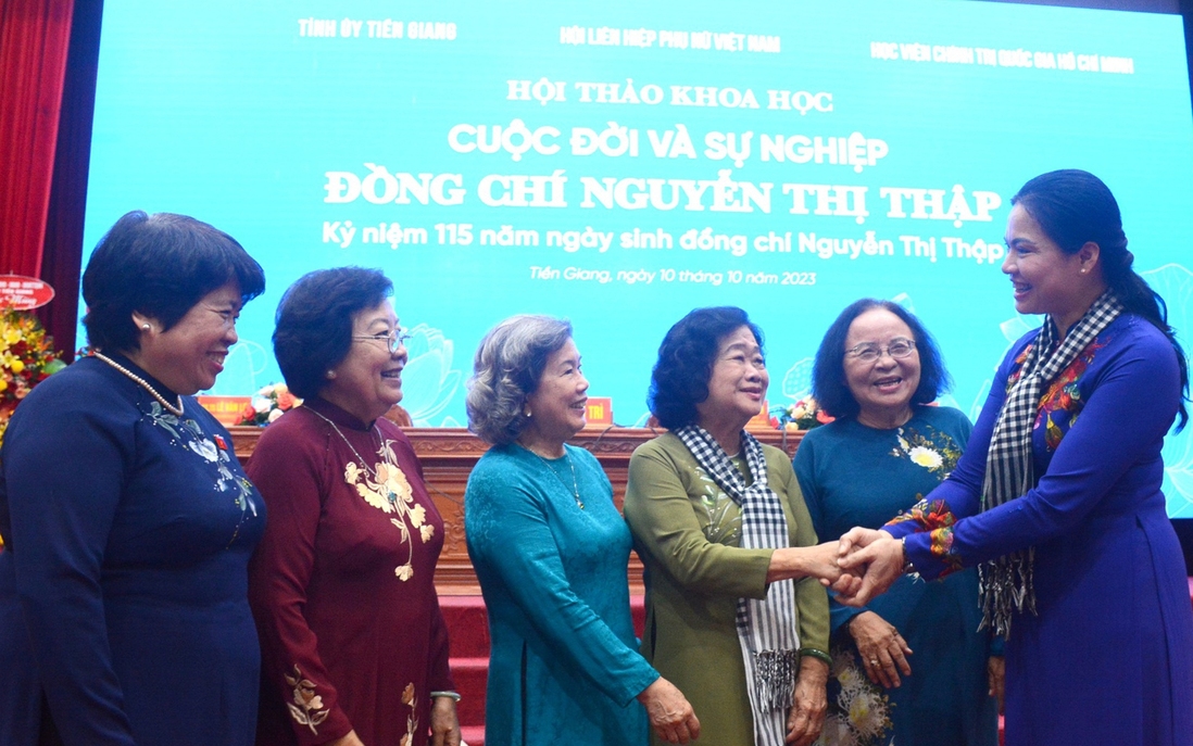 Bà Nguyễn Thị Thập mãi mãi là biểu tượng cao đẹp của phụ nữ Việt Nam