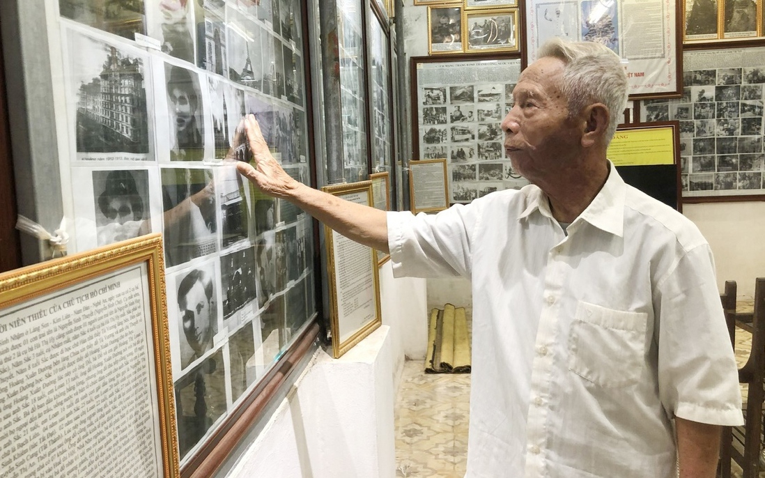 Cụ ông 88 tuổi dày công xây dựng Bảo tàng ảnh Bác Hồ