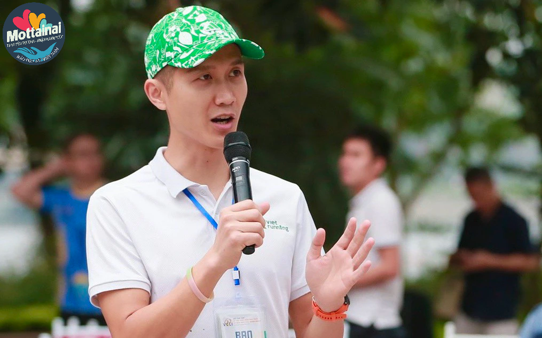 Runner Nguyễn Thượng Việt làm MC miễn phí vì trẻ em thiệt thòi tại Mottainai Run 2023