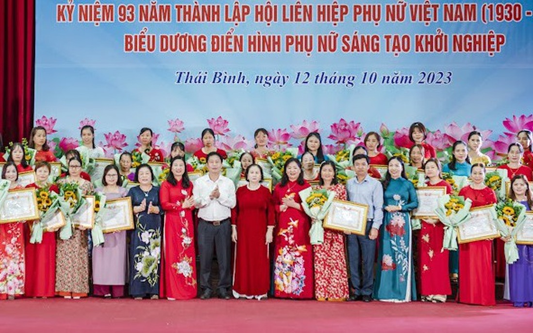 Thái Bình: Biểu dương 39 phụ nữ khởi nghiệp tiêu biểu 