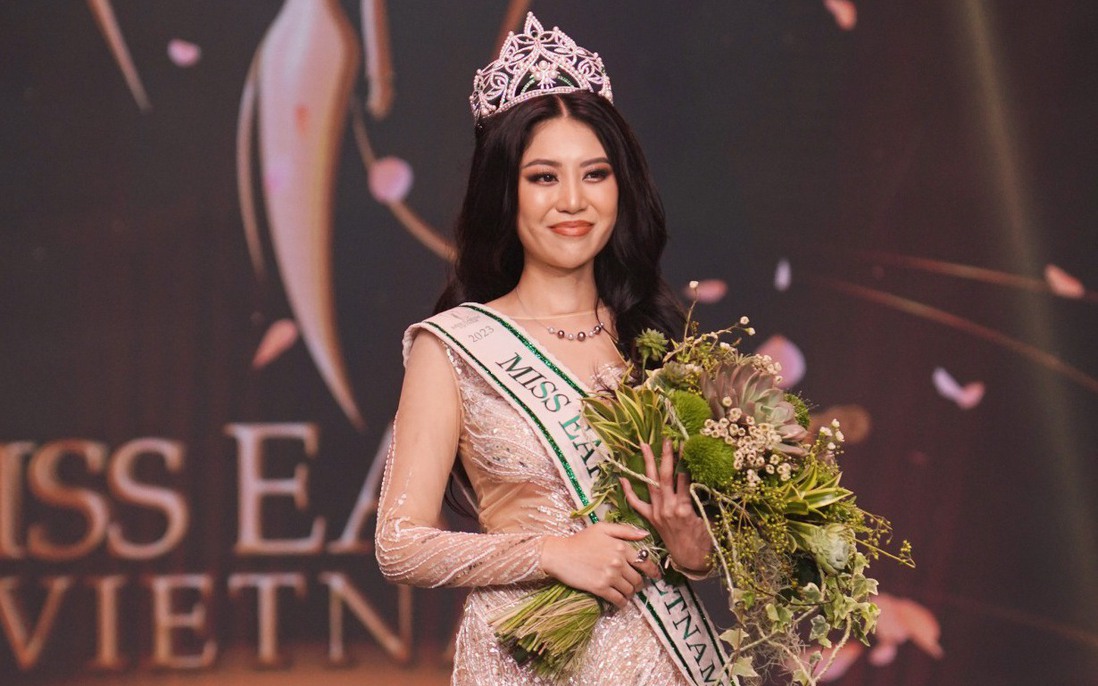 Đỗ Thị Lan Anh đăng quang Hoa hậu Trái đất Việt Nam 2023